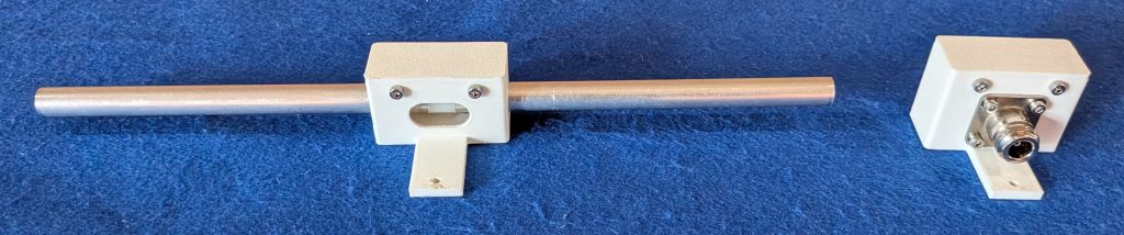 Support dipole - Station suivi satellite